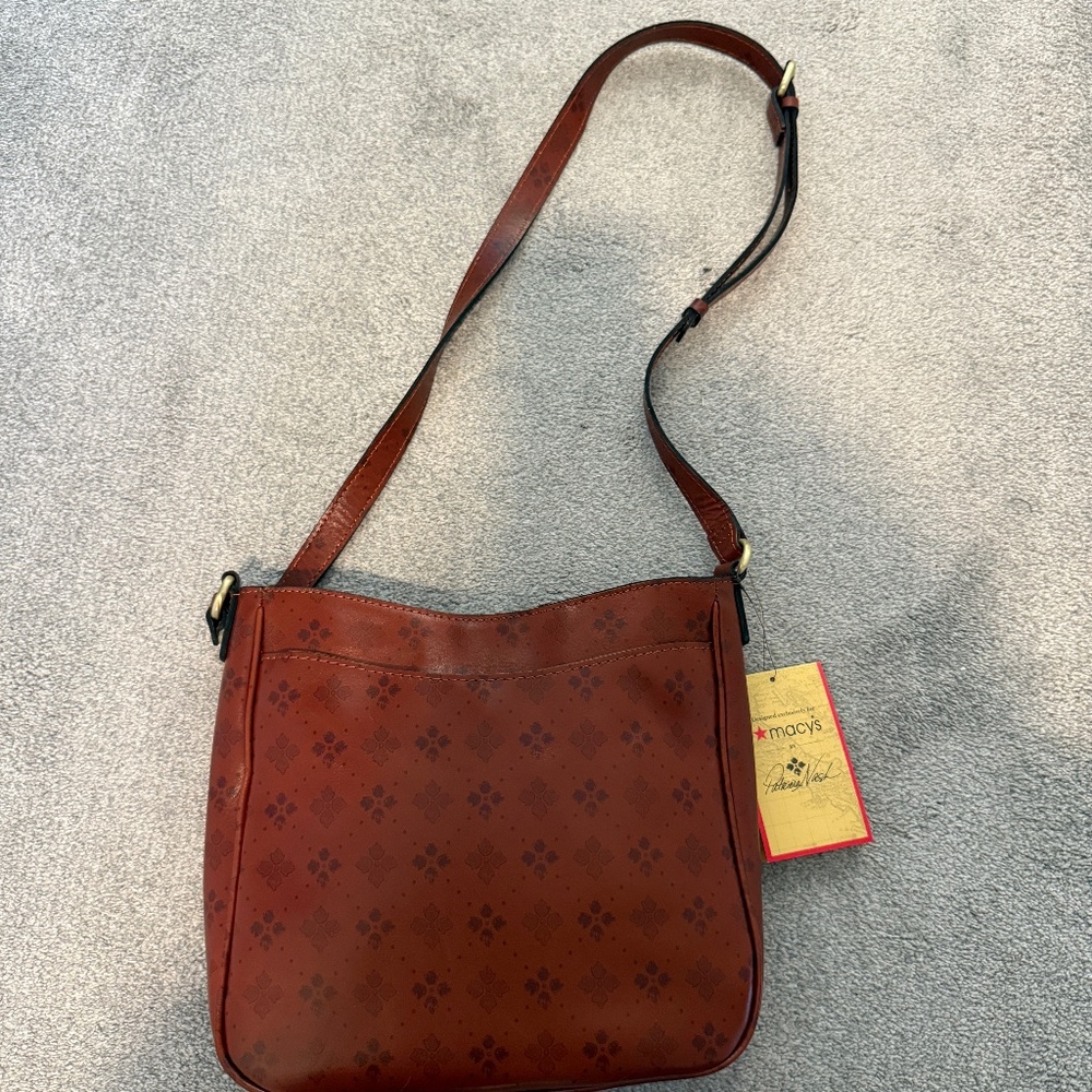 Patricia Nash Brown leather handbag